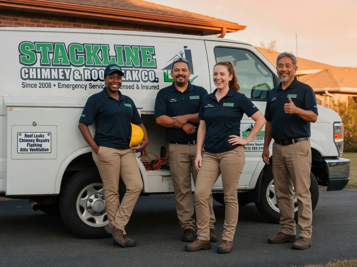 Chimney flashing repair company in Olney, MD